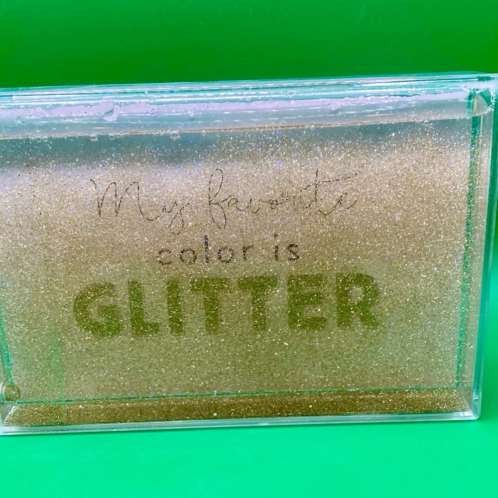 Picture Frame With Glitter. Add Photo 4x6 Pre-Owned Glitter Quote Display